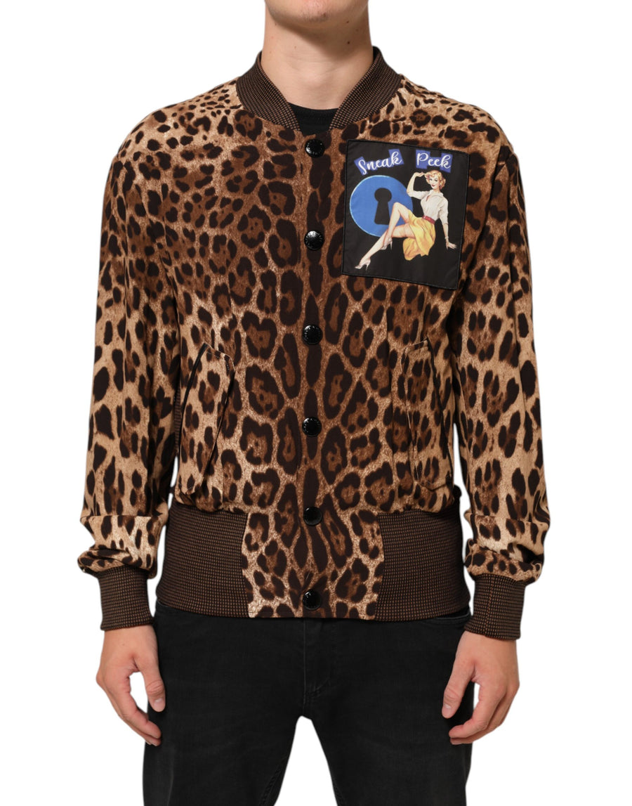 Brown Leopard Print 