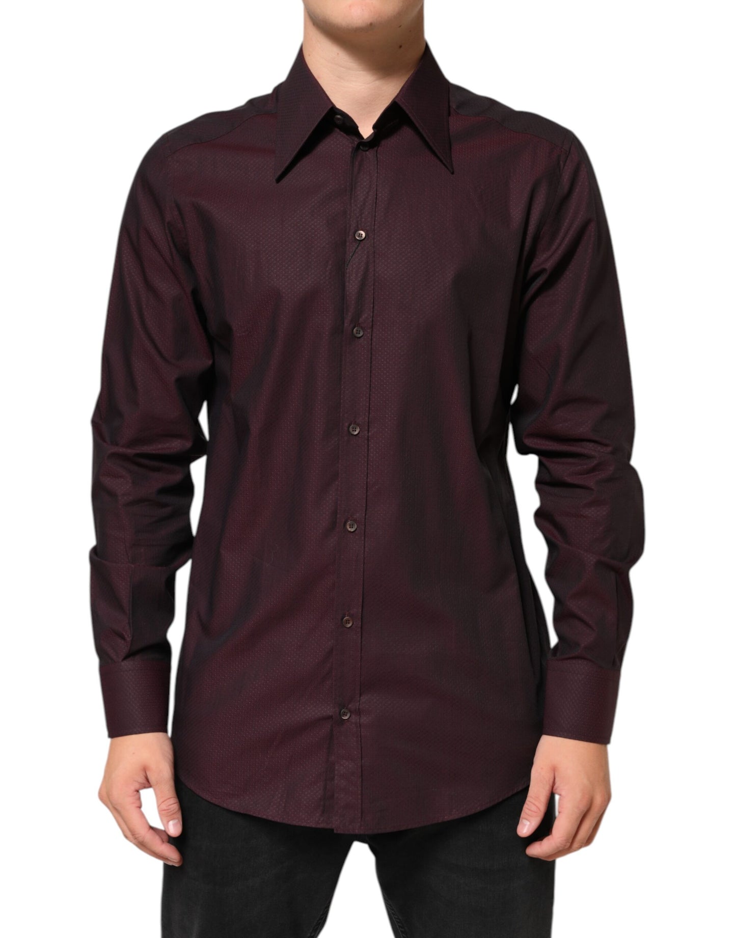 Violet GOLD Cotton Collared Dress Formal Shirt