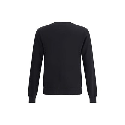 Black Fleece Wool Sweatshirt