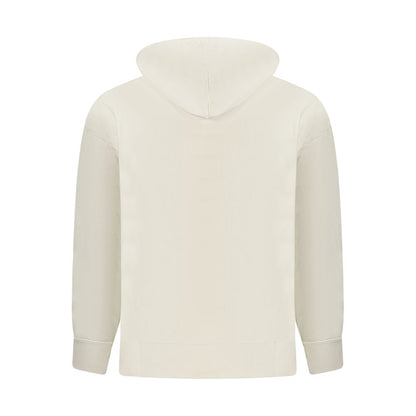 Beige Cotton Men Sweater