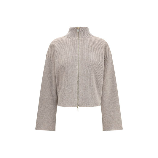 Beige Fleece Wool Coat
