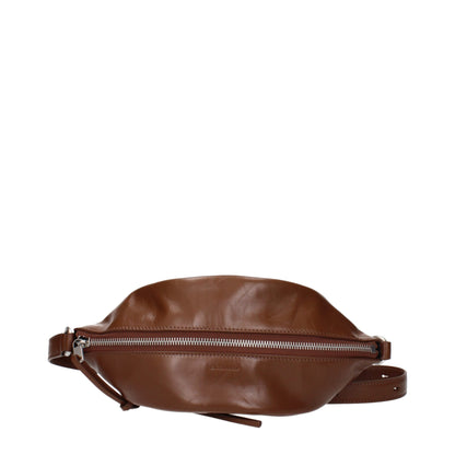Brown Leather Crossbody Bag