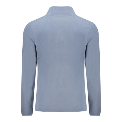 Blue Polyester Men Sweater