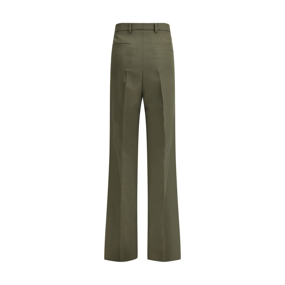 Bicolor Wool Pants