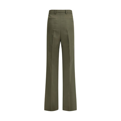 Bicolor Wool Pants
