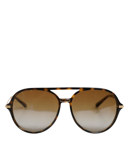 DG6159 Havana Frame Polarized Gradient Lenses Sunglasses