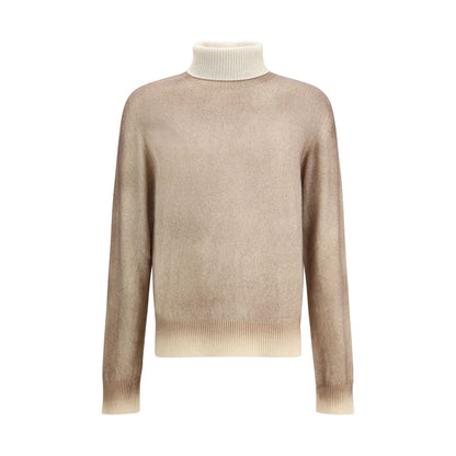 Brown Cashmere Turtleneck