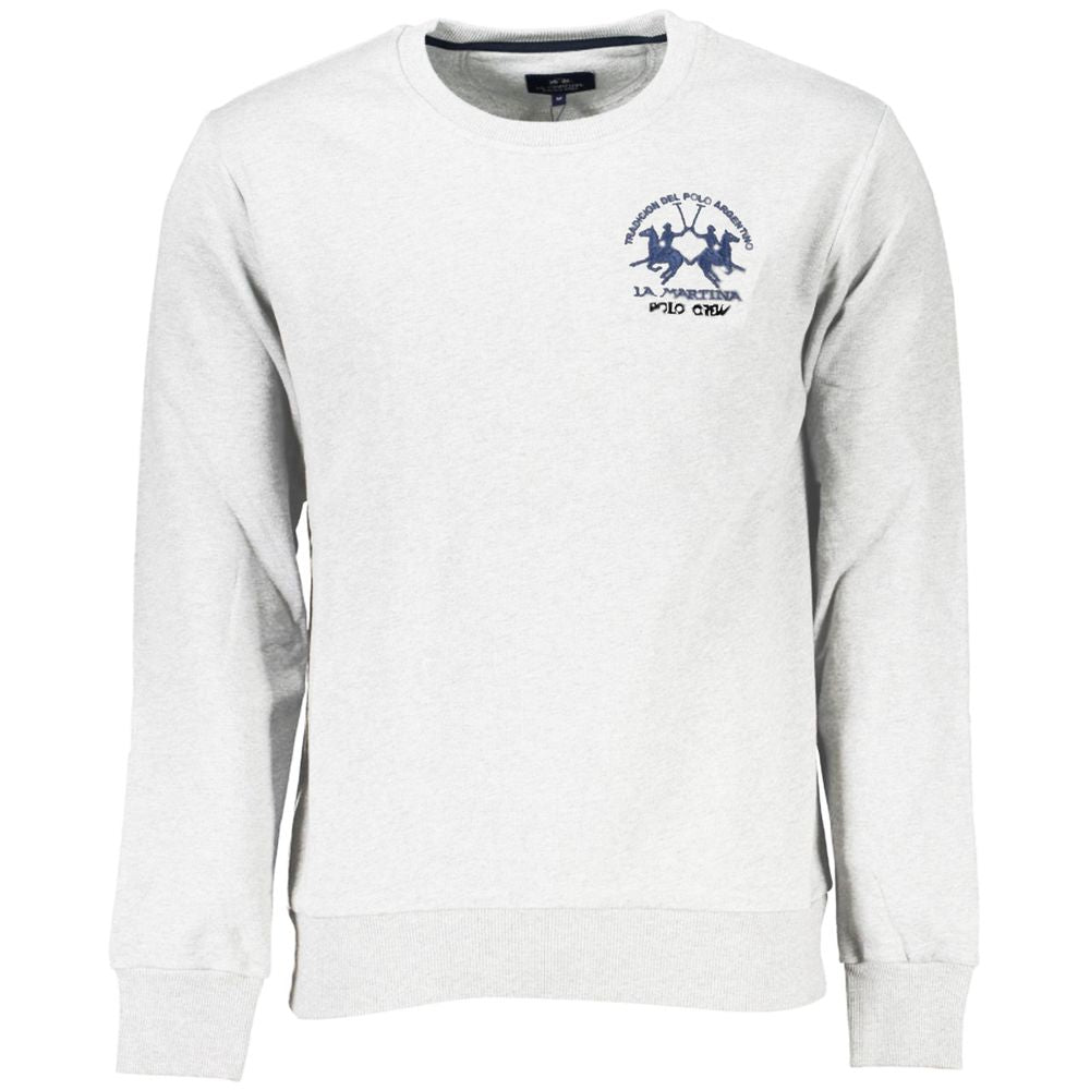 White Cotton Sweatshirt