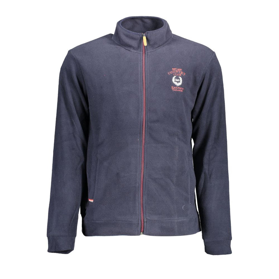 Blue Polyester Sweatshirt