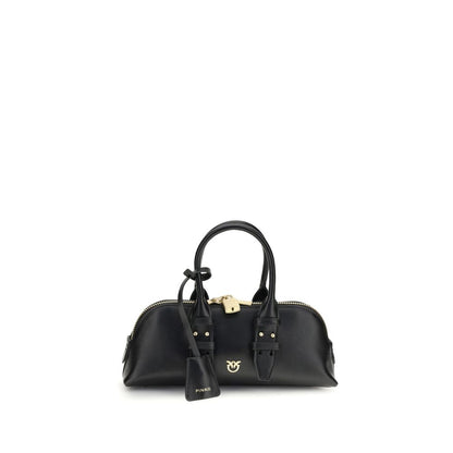 Black Calf Leather Bos Taurus Handbag