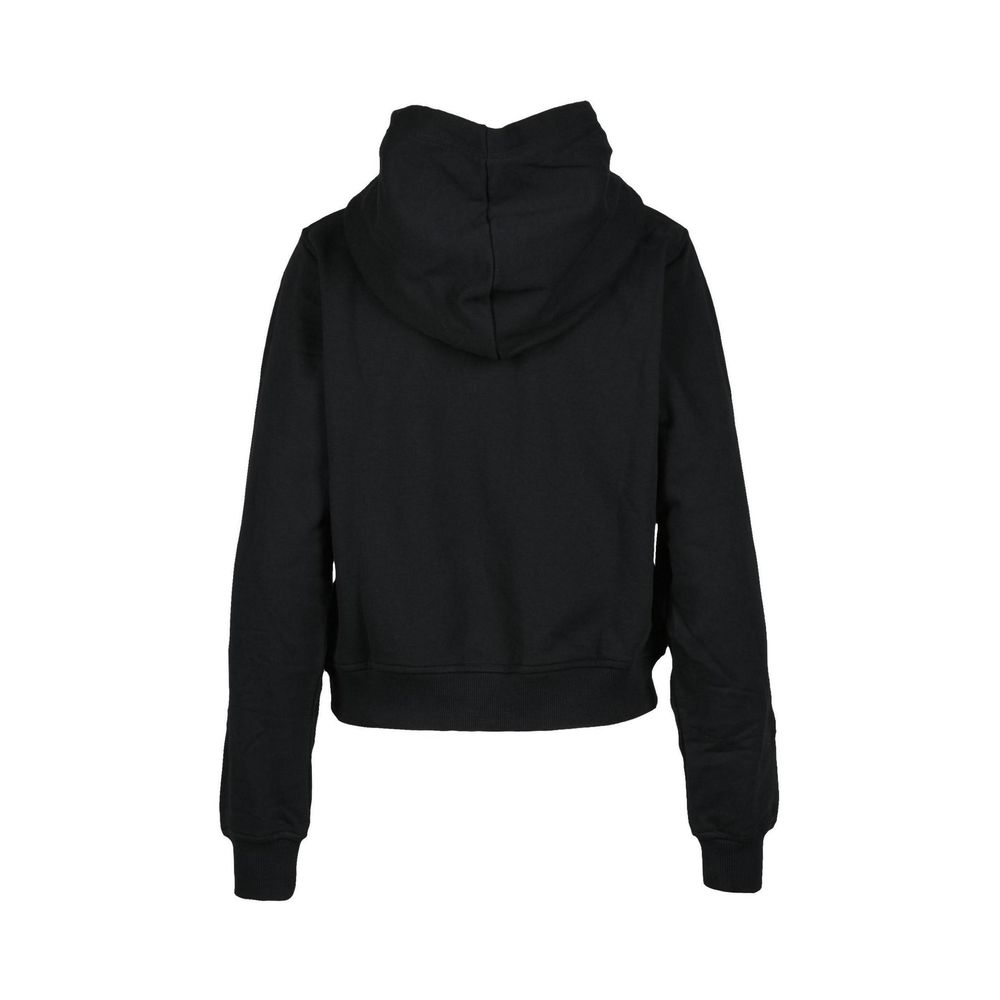 Black Cotton Hoody