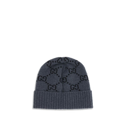 Gray Cashmere Beanie