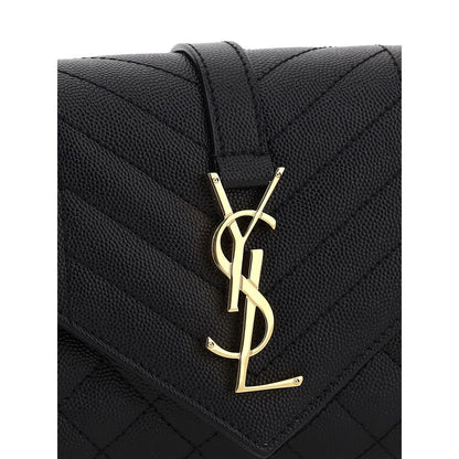 Black Calf Leather Bos Taurus Shoulder Bag