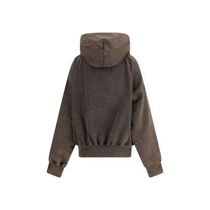Brown Cotton Sweatshirt