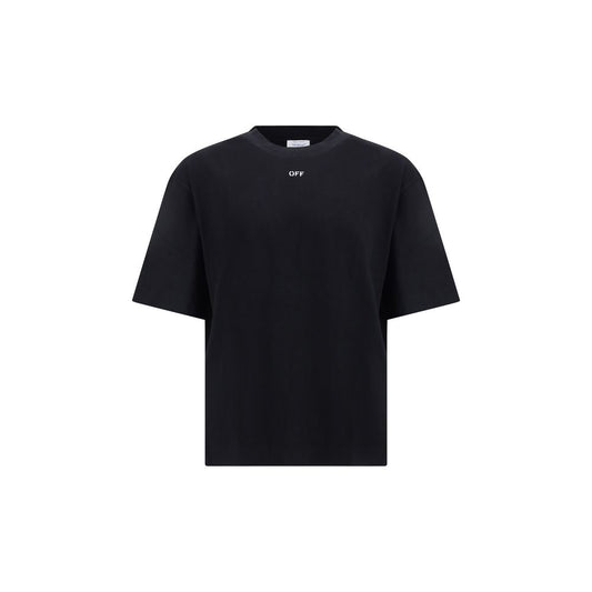 Black Cotton T-Shirt