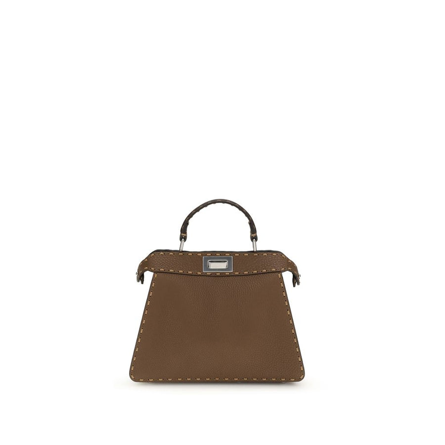 Brown Leather Shoulder Bag