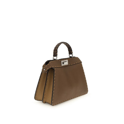 Brown Leather Shoulder Bag