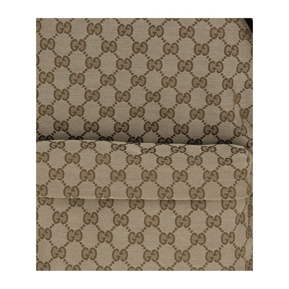 Beige Nylon Backpack