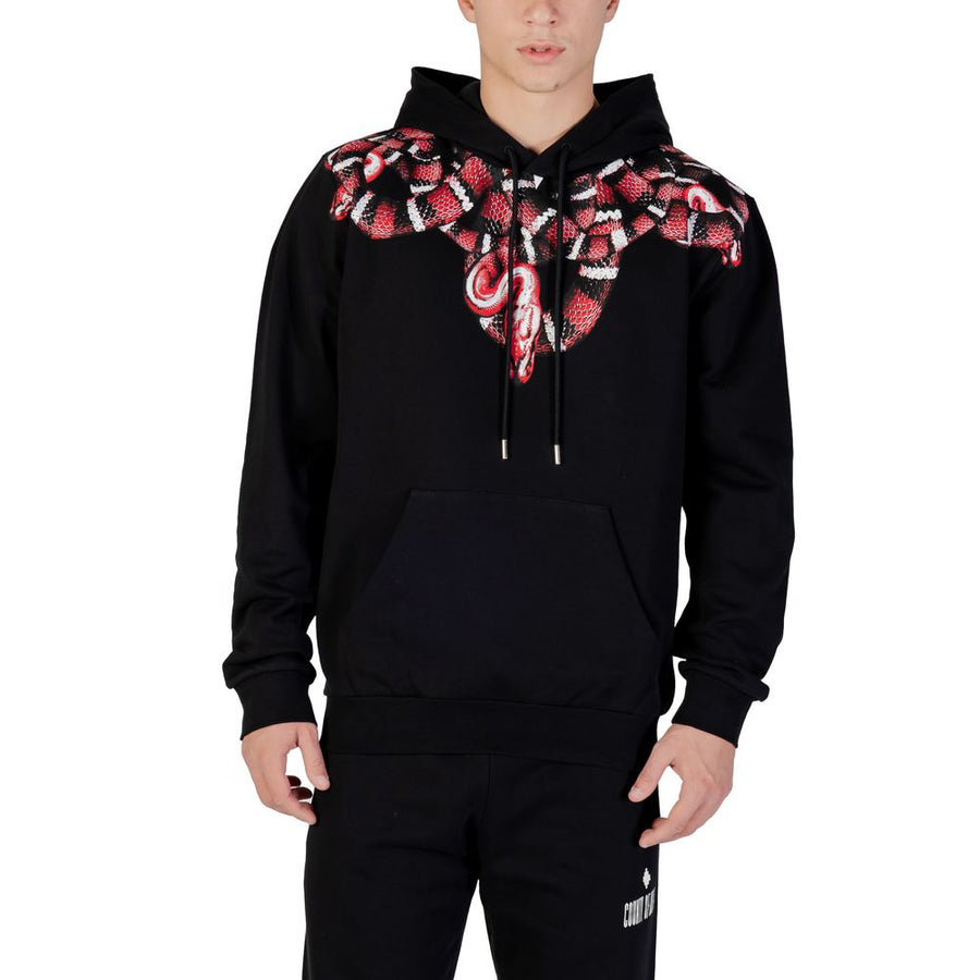 Black Cotton Hoody