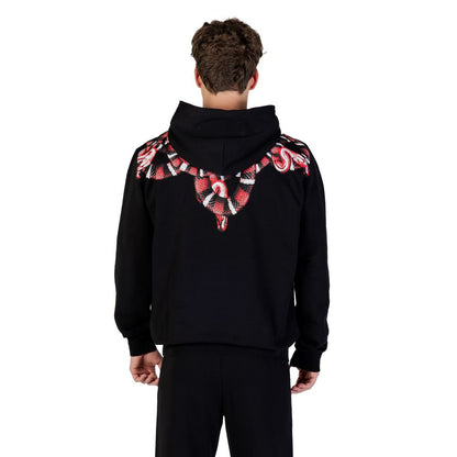 Black Cotton Hoody