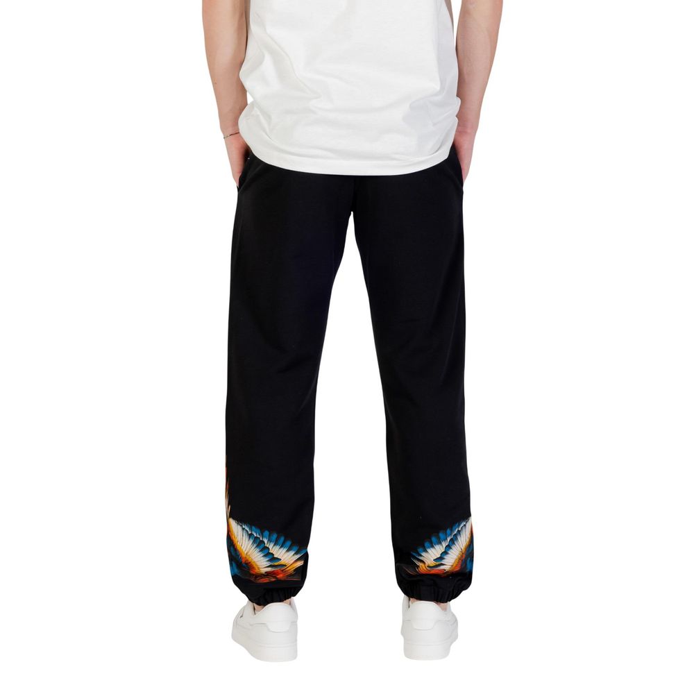 Black Cotton Joggers Workout Pant