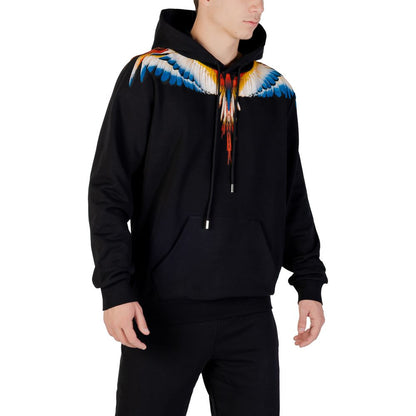 Black Cotton Hoody