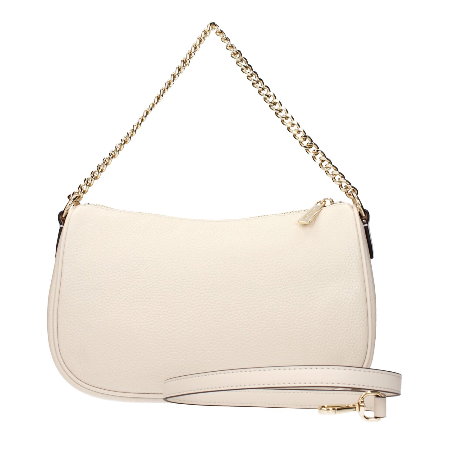 Beige Leather Handbag