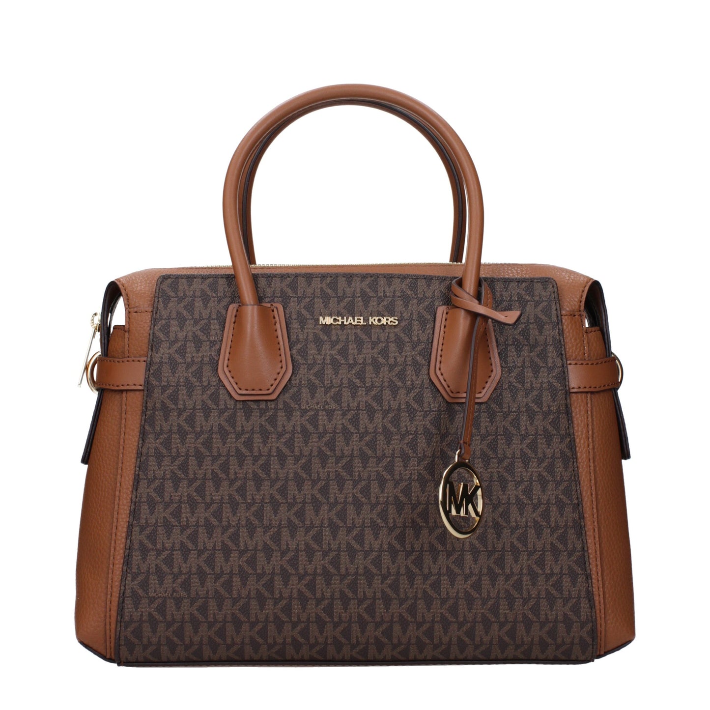 Brown Fabric Handbags