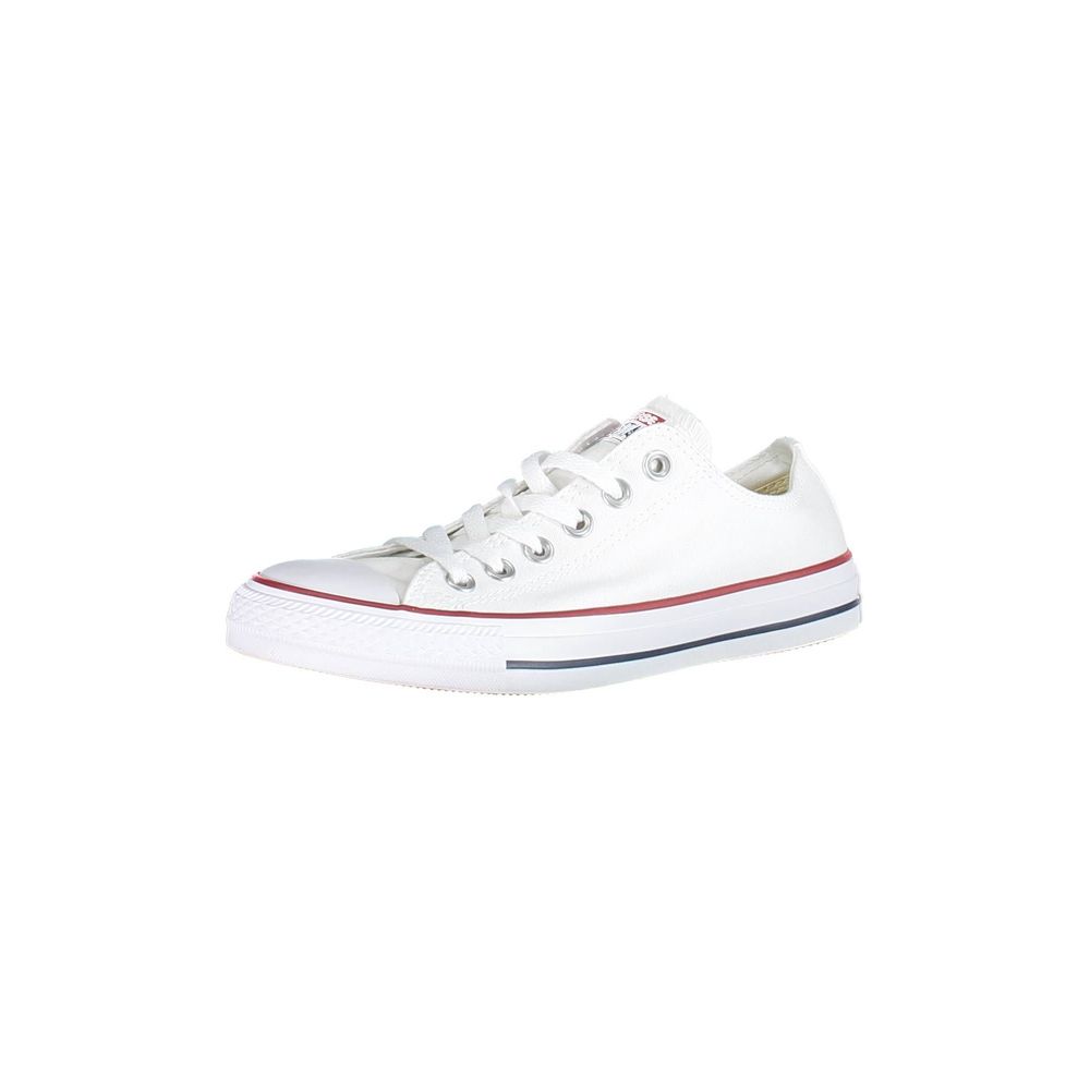 White Textile Sneaker