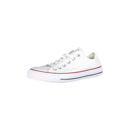 White Textile Sneaker