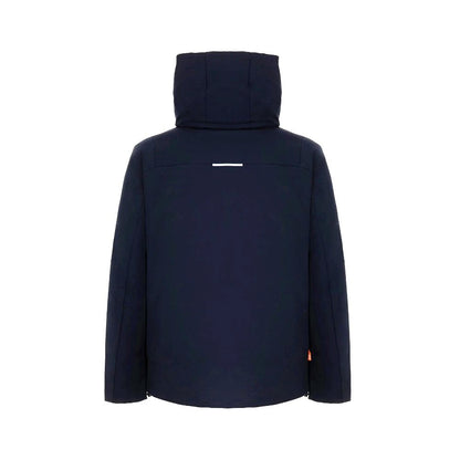 Blue Polyester Jackets & Coat