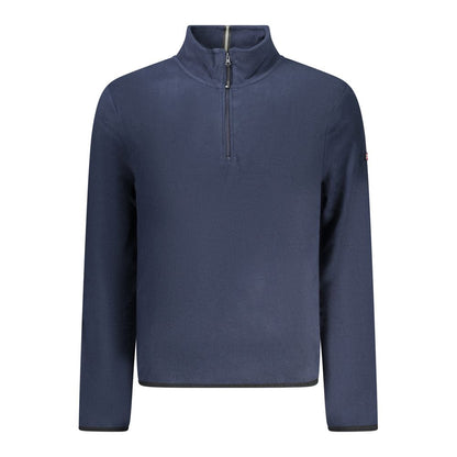 Blue Polyester Men Sweater