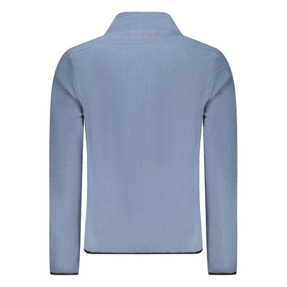Blue Polyester Men Sweater