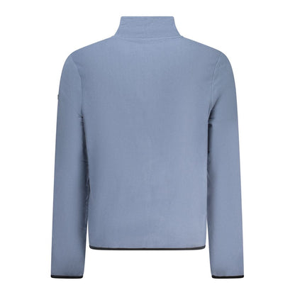 Blue Polyester Men Sweater