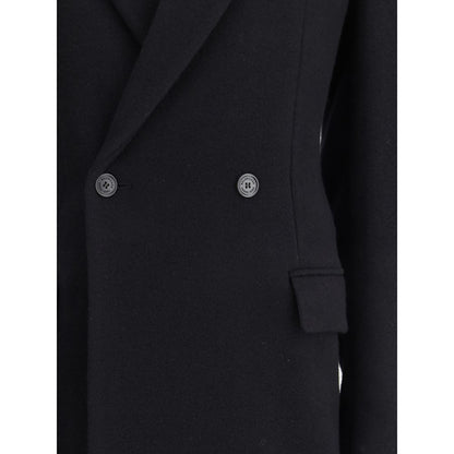 Oversized Godet double-breasted Coat