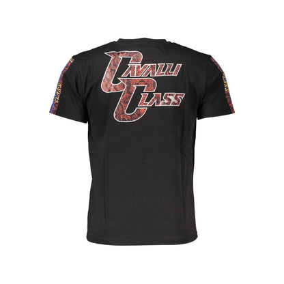 Black Cotton T-Shirt