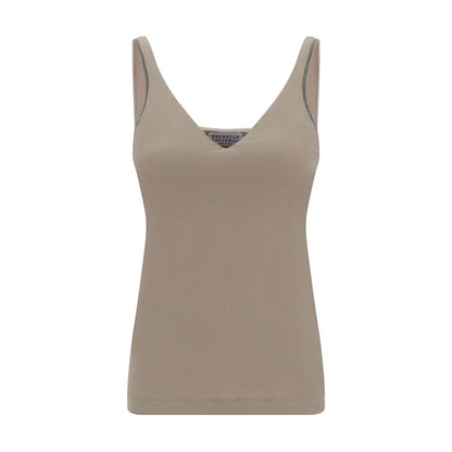 Beige Cotton Top