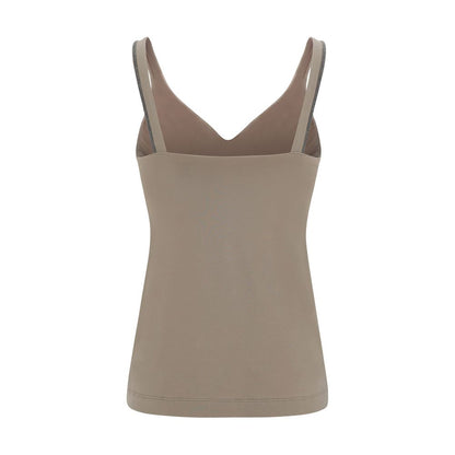 Beige Cotton Top