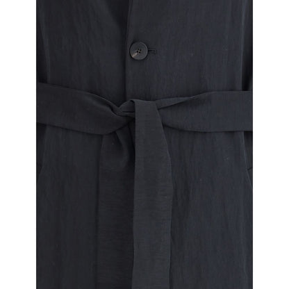 Lyocell-blend Trench Coat