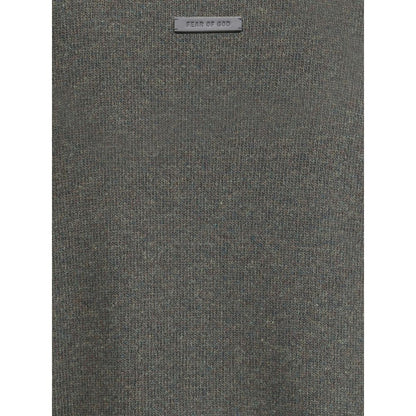 Oversized wool crewneck Sweater