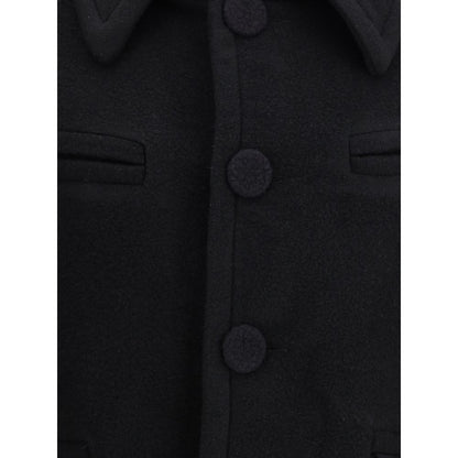 Black Cotton Coat