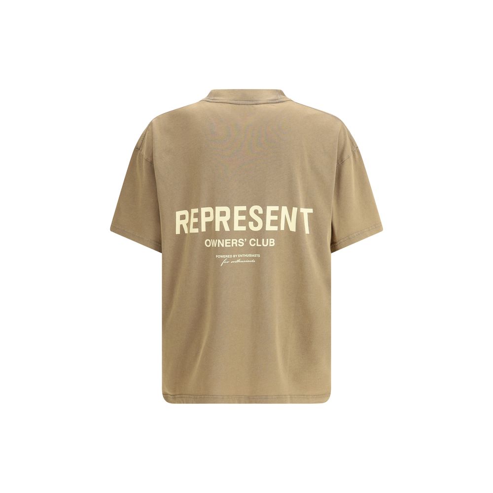 Brown Cotton T-Shirt