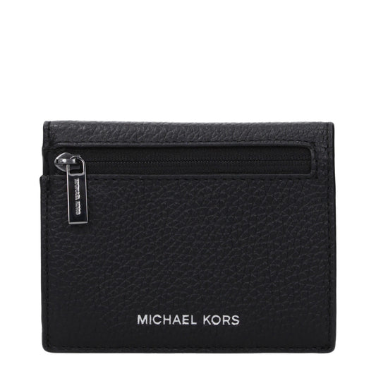 Black Leather Cardholders