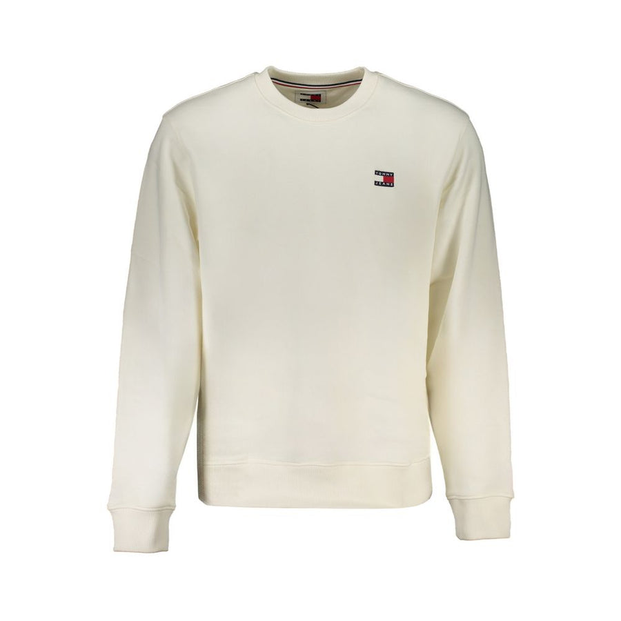 White Cotton Sweatshirt