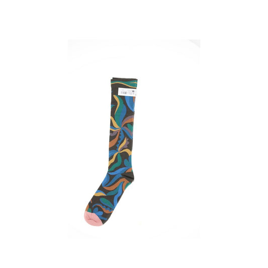 Multicolored print Socks