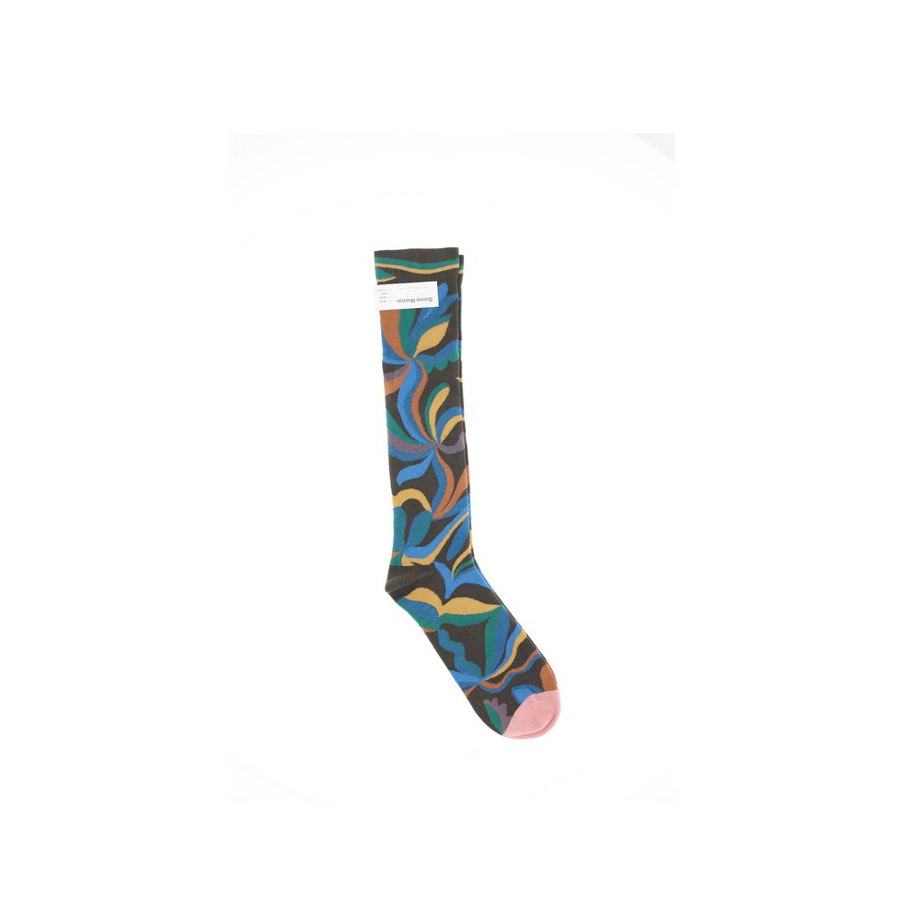 Multicolored print Socks