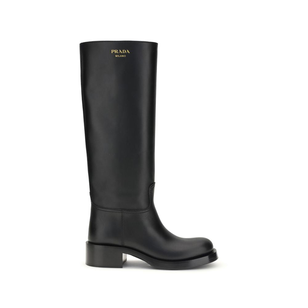 High leather Boots