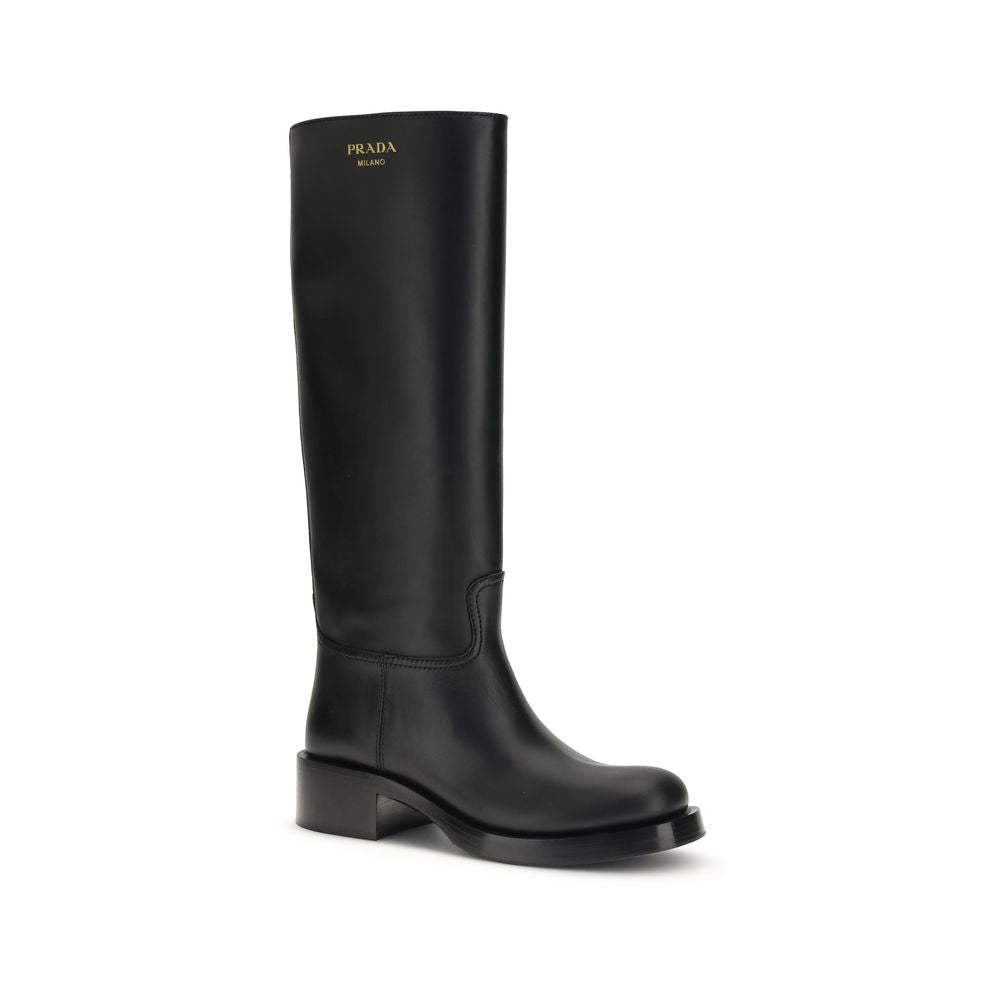 High leather Boots