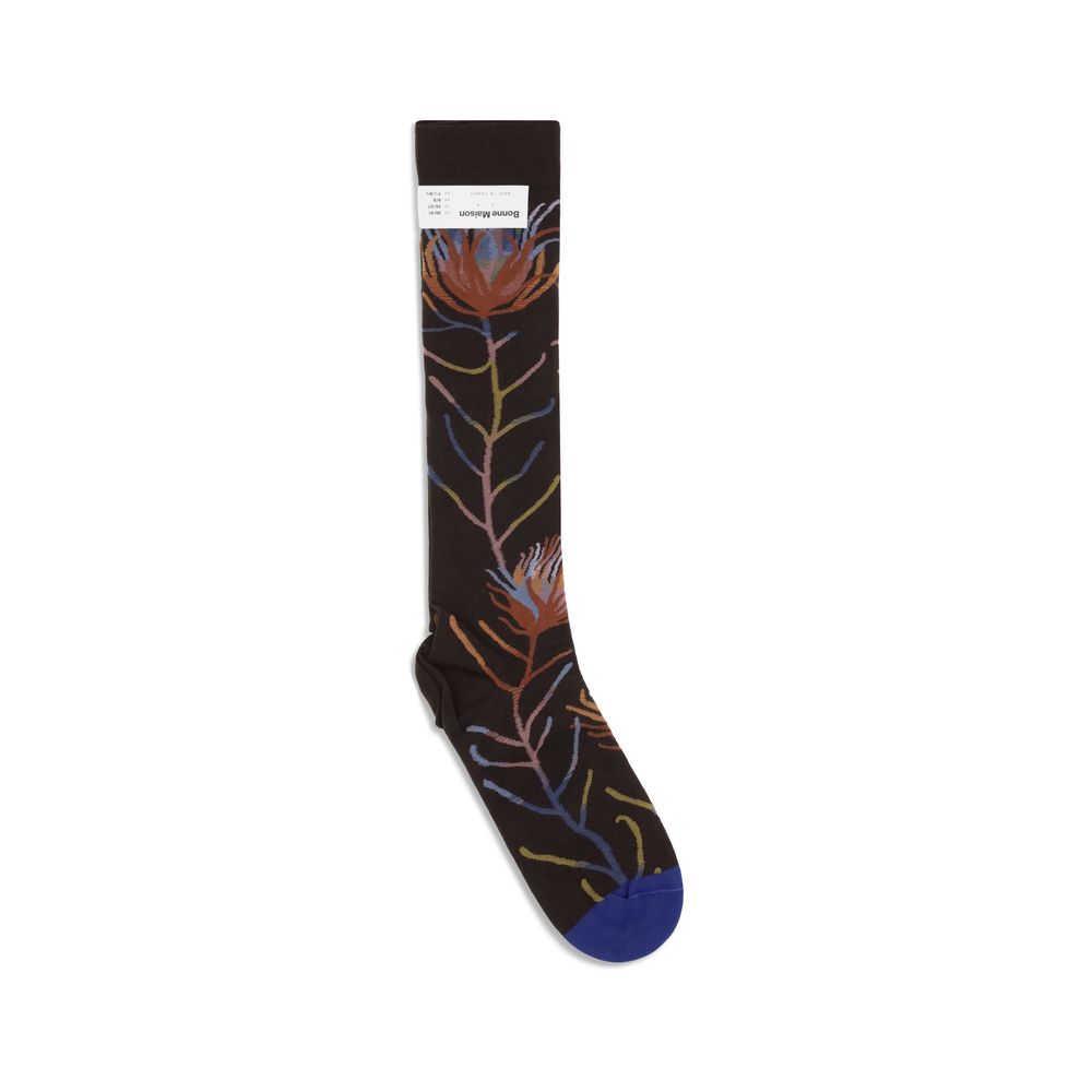 Nature-inspired pattern Socks