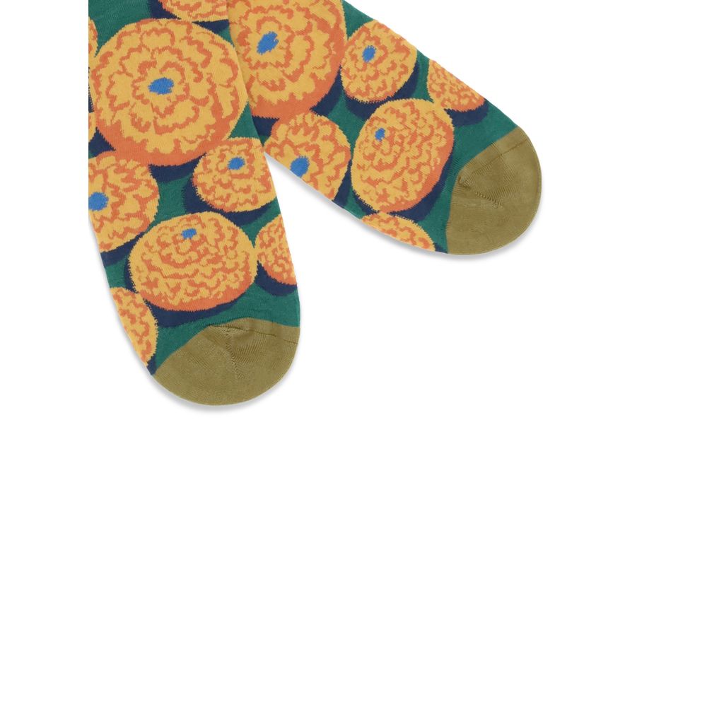 Nature-print Socks
